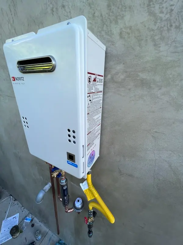 Tankless water heater installation for Nancys Corner homes